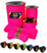 EdcX Paracord 4mm, 35+ Solid Colors (10m, 15m, 30m, 50m, 100m, 300m) | Ideal for Crafting, DIY, Camping, Survival, Outdoor | 100% Nylon Rope 4mm | Tactical Cord 550 Type III (Sofit Pink, 10 m)