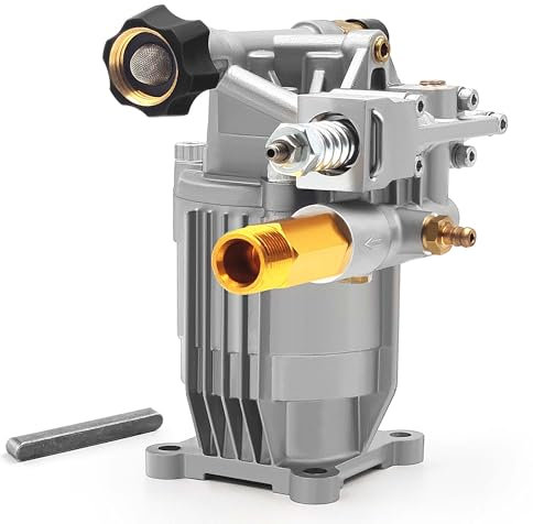 3100PSI Pressure Washer Pump 3/4 Shaft, Horizontal Power Washer Pump Replacement Universal Power Washer Pumps for Pressure Washer 2800-3100 PSI