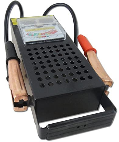 Caricabatteria per auto, Strumento di meccanica portatile in metallo Tester batteria for auto Strumento 6V 12V 100Amp Tester di carico batteria for camion for 75AH 100AH ​​120AH 150AH 200AH per la mag