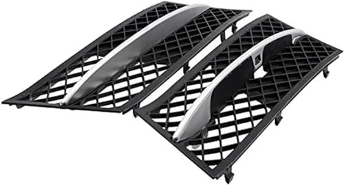 INRNT Kühlergrill für BMW 5 Series F10 F11 Sedan Wagon 2010-2013,Wasserdicht Frontgrill Modified Grill Verschleißfestigkeit Auto Mesh Grill