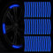 Selbstklebend Reflektor Sticker, 40 Stück Reflektoren Sticker 9 * 0.7cm Aufkleber Anti-Scratch Reflektoren Fahrrad Blau Reflektierende Aufkleber für Auto Motorrad Räder Fahrrad, Kinderwagen