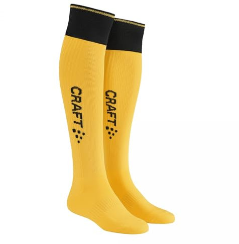 Craft Kinder Stutzen Squad Sock Progress 2.0 Contrast 1914650 Sweden Yellow/Black 28-30