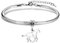 Aosyoisk Pferd Geschenk Armband für Frauen Mädchen, Glück Schmuck für Geburtstag Graduation Zurück zur Schule Weihnachten (Silbrig)