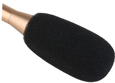 Artibetter 3m Microfono Video Per Smartphone e Laptop Con Cavo Per Interviste e Registrazioni Alta Direttività e Riduzione Del Rumore Colore Oro