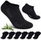 Cirorld Chaussettes Sport en Bambou Coton Mixte 6 Paires 39-42 & 43-46 | Respirantes & Anti-Odeurs | Antibactériennes & Absorbantes | Taille Unique Couleurs Assorties