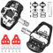 Clipless Fahrradpedale für Look Keo Fahrrad – Clip on Cleat Spin Pedale für Dual Platform Indoor Cycle Pedale Indoor Outdoor Radfahren