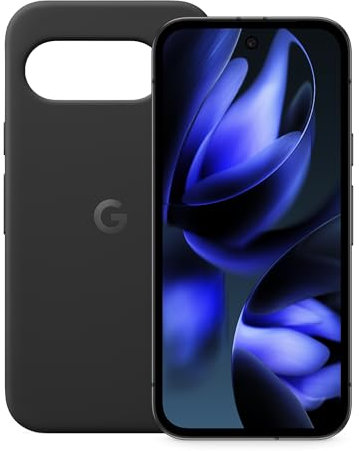 Google Pixel 9a: Android-Smartphone ohne SIM-Lock, mit KI-Kamera, 24 Stunden Akkulaufzeit und leistungsstarken Sicherheitsfunktionen – Obsidian, 128GB + Pixel 9a Case, Obsidian