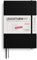 LEUCHTTURM1917 372490 Wochenkalender & Notizbuch Medium (A5) 2026, 12 Monate, Softcover, Schwarz, Deutsch