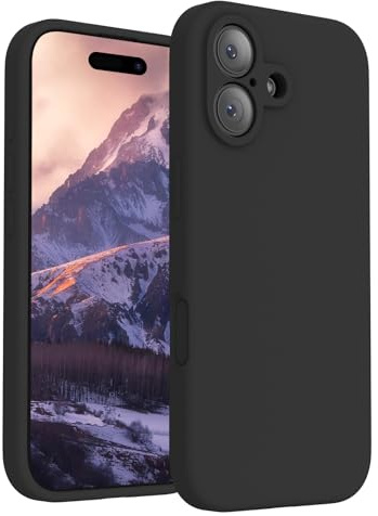 FireNova Magnetic for iPhone 17 Case, 6.3, Black | Compatible with MagSafe, Integrated Silicone Camera Control Button, Camera Protection, Anti-Scratch Soft Microfiber Lining