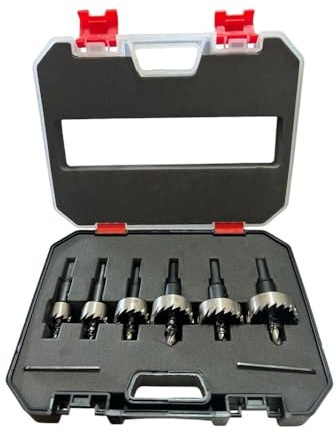 Kovalmax® Set 6 frese a tazza fresa in metallo duro per ferro alluminio 16 20 25 30 32 35 mm