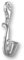 Melina Damen-Charm Anhänger Saxophon 925 Sterling Silber 1800686