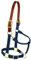 Weaver Lederhalfter für Kinn- und Halsausschnitt, verstellbar, n/a, Navy, Weanling/Pony