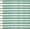 STABILO - Dreikant-Buntstift - Trio dick - 12er Pack - grün
