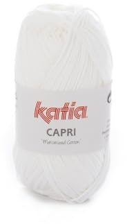 Katia Capri 82050 Wool 50 g White