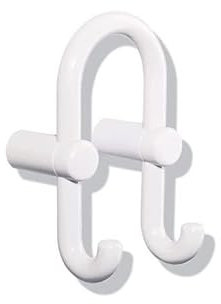 HEWI Garderobendoppelhaken Serie 801 Haken nach vorn anthrazitgrau 801.90.040 92