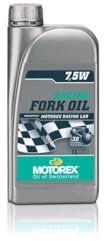 Compatible avec/Remplacement pour HUILE FOURCHE MOTOREX RACING FORK 1 Litre 7.5W / 306408