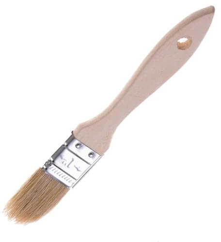 Westmark Pinceau à Pâtisserie / à rôtir et à cuire, longueur : 18,5 cm, largeur : 1 pouce/2,6 cm, en bois, Woody, brun clair, 32202270