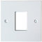 Loops Single Gang Module/Modular Frame -25x38mm- LJ6C Wall Face Plate Cable Outlet TV