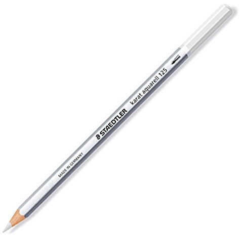 Aquarellfarbstift weiß