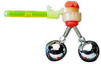 Jenzi Doppel-Aal-Glocke mit Knicklichthalter
