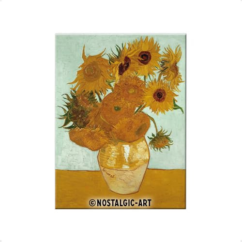 Nostalgic Art Magnet, Kraftmagnet mit Metalloberffläche, Bunt