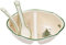Spode Christmas Tree Divided Serving Dish with 2-Spoons