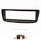 tomzz Audio 2408-017 Cache-Radio Compatible avec Citroen C1 Peugeot 107 Noir avec Adaptateur Radio ISO
