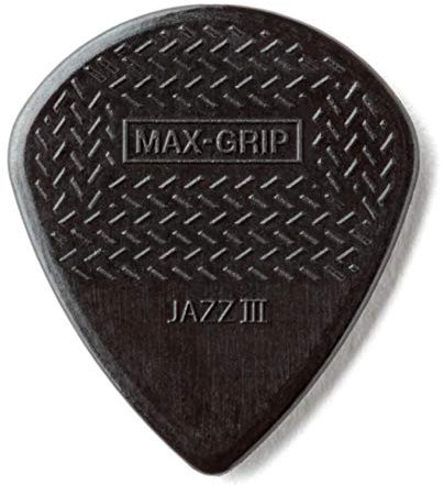 Dunlop Stiffo Jazz III XL Picks, Player's Pack, 6 Stück, schwarz, 1.38 mm