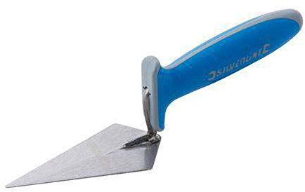 Silverline Tools 469650 125 mm SOFT GRIP Truelle pointue – Bleu