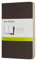 Moleskine Cahier Pocket, A6, 3er Set, Blanko, Kartoneinband, Kaffeebraun