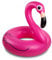 Flamingo, salvagente gonfiabile, materassino gonfiabile, 118 cm, rosa