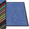 casa pura - Tapis Entrée Intérieur Rhine - Tapis Antidérapant et Anti-salissures - Paillasson de propreté Interieur et extérieur - Tapis de Porte Lavable et Ultra Absorbant (Bleu 40x60 cm)