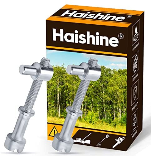 Haishine 2 Tendeur de tendeur de chaîne pour Stihl 0280009038 AV MS380 1118664 1600 tronçonneuse