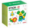 Stick-O magnetische Bausteine für Kinder ab 1 Jahre, kreatives Konstruktionsspielzeug, Lernspielzeug mit Magnet, Waldfreunde Set für Mädchen und Jungen, Montessori Spielzeug, 16 Teile Set,