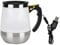 Taza de agua magnética eléctrica de acero inoxidable de 400 ml Carga USB Leche Café Taza mezcladora con agitación automática con interruptor de un botón para uso en la oficina en casa(Blanco)