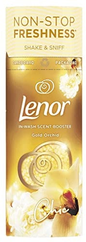 Lenor Laundry Perfume In-Wash Scent Booster Beads 176g, Gold Orchid, Non-Stop Freshness Up To 12 Weeks In Storage