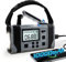 iRonsnow 10000mAh NOAA Emergency Weather Alert Radio, LCD Digital AM/FM/SW Solar Hand Crank Radio, 360° Rotatable Reading Lamp, Dual Speakers, Headphone Jack, SOS, USB Phone Charger (IR688 Gray)