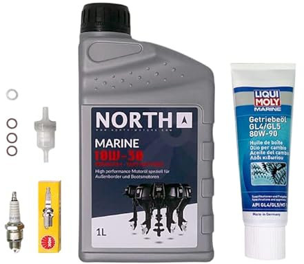 NOARD Wartungs- und Pflegeset I I Für Parsun Boot- und Außenbordmotoren I 5 & 6 PS