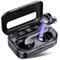 Wekily In Ear Bluetooth Kopfhörer, V5.3 Kabellos Kopfhörer mit 2600mAh Ladekoffer, 108 Std Spielzeit, LED Anzeige, Kraftvoller Bass, Klar Sprech Ohrhörer ENC Lärmreduzierung für Arbeit/Sport