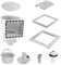 Juego de skimmer de piscina sobre el suelo, kit de accesorios de skimmer de piscina para Hayward SP1091LX para Dyna-Skim sobre el suelo, ajuste universal