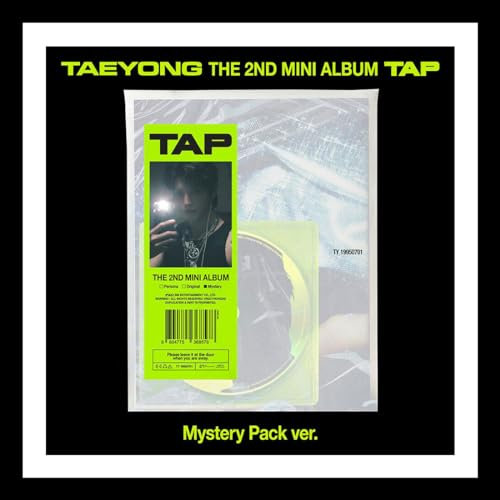 TAEYONG [TAP] The 2nd Mini Album (MYSTERY PACK Ver. +Store Gift NCT Photo Card) K-POP SEALED