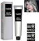 KOAHDE Crema de Cabello Gris Plateado,Crema De Tinte Para El Cabello Gris,Cera Gris del Color del Pelo,Tipos de Cabello Crema para Cabello Gris,Crema para Teñir el Cabello Gris,Con Guante,Etc