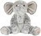 Wrendale Designs - Elefanten-Plüschfigur Winnie - Grau mit Bronzebeschlägen - Baumwollmischung - Ab Geburt - 21 cm