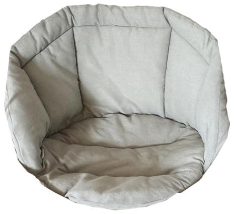 JXIPANUL Hängekorb-Sitzkissen, Makramee-Kissen, Sofapolster mit Quasten zum Aufhängen, Hängesessel-Schaukelsitzpolster, Eierstuhlkissen, Schaukelsitzkissen für draußen (Farbe: 3)