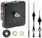 Fascetta Silent Quartz Clock Mechanisms Battery Powered Clock Movement Replacement Kit DIY Wall Clock Mechanism Parts with Shaft Length 12.5mm for Repair Home Restaurant Hotel Office Classroom