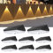ELLASAY Solar Fence Lights Outdoor Garden,10 Color Modes Garden Lights Solar Powered Waterproof, Bright Solar Wall Lights for Outside Deck Patio Gate Yard Decoration-8Pack