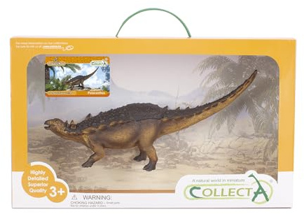 CollectA Deluxe Polacanthus in Window Box - Realistic Hand Painted Dinosaur Toys, Prehistoric Figures & Models, Animal Gifts For Toddlers & Kids, Age 3 Years +