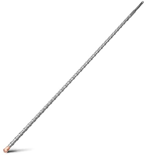 HSAWBIT Broca de mampostería SDS de 14 mm x 800 mm de largo, punta de carburo de tungsteno, vástago SDS Plus, para pared, piedra, hormigón y ladrillos