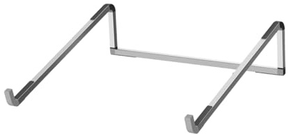 Tragbarer Laptop-Ständer, stabiler Aluminium-Notebook-Aufzug, schlanke, ergonomische Erhöhungsplattformen, faltbare Computerhalterung für den Schreibtisch, leichte Halterung für 27,9 bis 43,2 cm (11