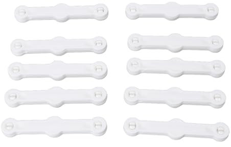 20pcs Window Screen Clamp/Holder, Premium PP Material Fixing Buckle for Window Screens, Keep Baby Safe from Hazards, Stay Comfortable in a Quiet Environment, Compact and Lightweight